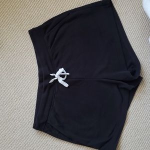 Black Terry Shorts